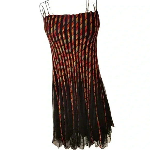 Popular Basics Dresses & Skirts - Gorgeous Prom Party Evening Mid Length  Ribbon &Netting Over Liner